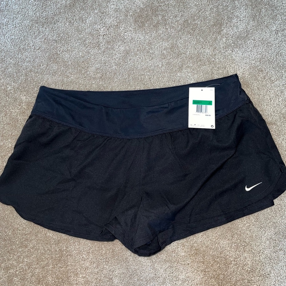 Ladies Nike athletic Swim Bottoms Shorts XL New